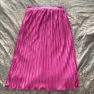 OnTwelfth Long Pleated Skirt Size S